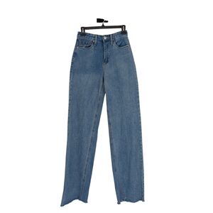 Women's High Waisted Wide Leg Jeans Blue size 5 90s relaxed classic retro